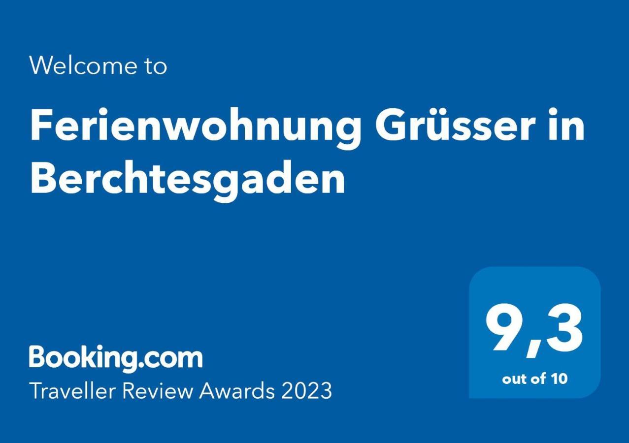 Ferienwohnung Gruesser In Berchtesgaden Buitenkant foto