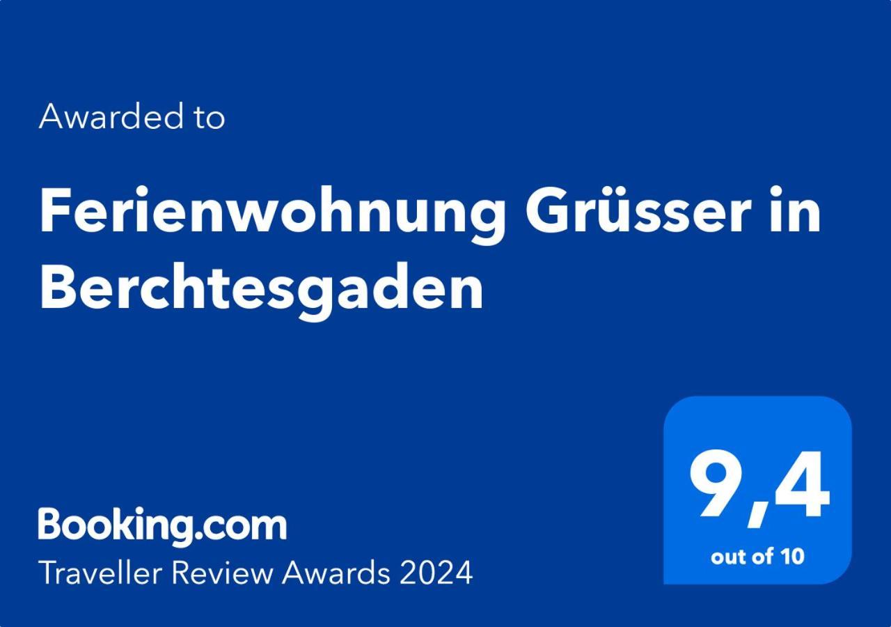 Ferienwohnung Gruesser In Berchtesgaden Buitenkant foto