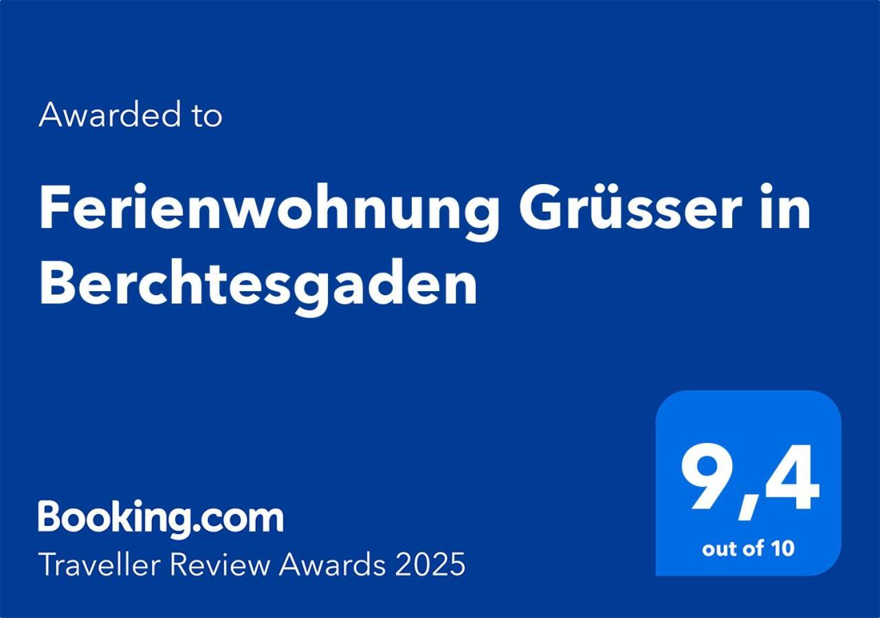 Ferienwohnung Gruesser In Berchtesgaden Buitenkant foto